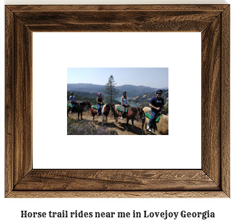 horse trail rides near me in Lovejoy, Georgia